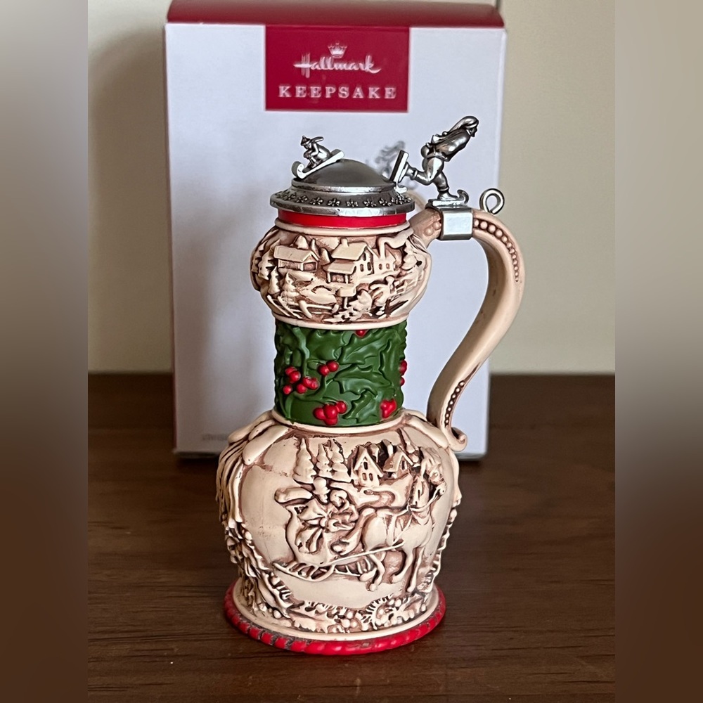 NIB 2023 Hallmark Keepsake Ornament Beer Stein Beer Gifts